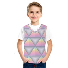 Background Colorful Triangle Kids  Sportswear by Nexatart