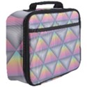 Background Colorful Triangle Full Print Lunch Bag View3