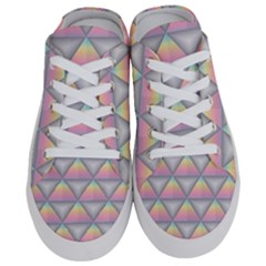 Background Colorful Triangle Half Slippers by Nexatart