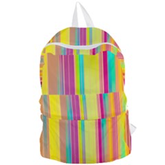 Background Colorful Abstract Foldable Lightweight Backpack