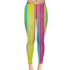 Background Colorful Abstract Inside Out Leggings