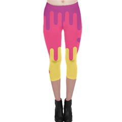 Background Image Capri Leggings  by Nexatart