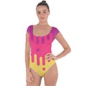 Background Image Short Sleeve Leotard  View1