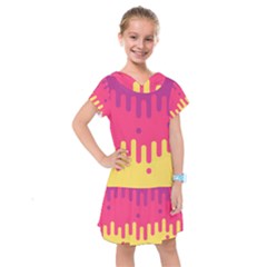 Background Image Kids  Drop Waist Dress by Nexatart