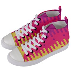 Background Image Women s Mid-top Canvas Sneakers by Nexatart