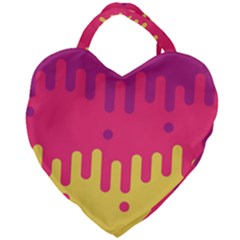 Background Image Giant Heart Shaped Tote by Nexatart