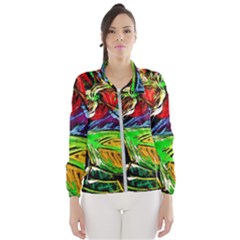 Lillies In The Terracotta Vase 1 Windbreaker (women) by bestdesignintheworld