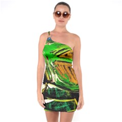 Lillies In The Terracota Vase 5 One Soulder Bodycon Dress by bestdesignintheworld