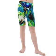 Avocado Kids  Mid Length Swim Shorts by bestdesignintheworld