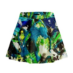 Avocado Mini Flare Skirt by bestdesignintheworld