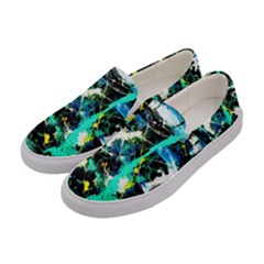 Brain Reflections Women s Canvas Slip Ons by bestdesignintheworld