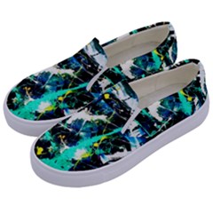 Brain Reflections Kids  Canvas Slip Ons by bestdesignintheworld