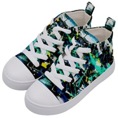 Brain Reflections Kid s Mid-top Canvas Sneakers by bestdesignintheworld