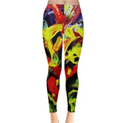 437241213103536 - Bread And Fish Leggings  by bestdesignintheworld