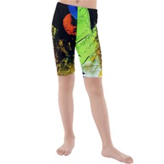 I Wonder-2 Kids  Mid Length Swim Shorts by bestdesignintheworld