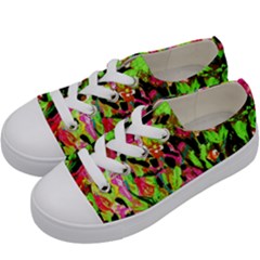 Spring Ornaments Kids  Low Top Canvas Sneakers by bestdesignintheworld