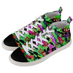 Spring Ornaments-2 Men s Mid-top Canvas Sneakers by bestdesignintheworld