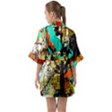 428252604002397 428252204002437 428252564002401 428252527335738 Quarter Sleeve Kimono Robe View2