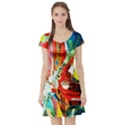 427593030735021 427593017401689 427593014068356 427593257401665 Short Sleeve Skater Dress View1