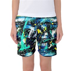 Brain Reflections 1 Women s Basketball Shorts by bestdesignintheworld