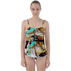 Fragrance Of Kenia 3 Twist Front Tankini Set