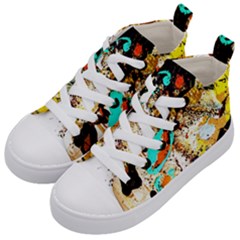 Fragrance Of Kenia 3 Kid s Mid-top Canvas Sneakers by bestdesignintheworld