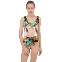 Fragrance Of Kenia 3 Center Cut Out Swimsuit by bestdesignintheworld