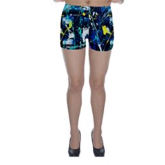 Brain Reflections 2 Skinny Shorts by bestdesignintheworld