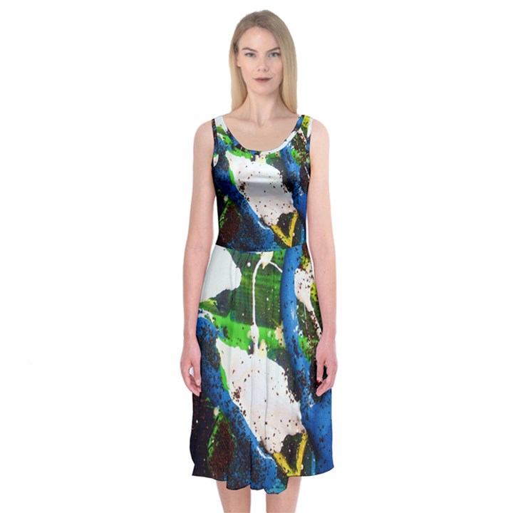 Avocado 2 Midi Sleeveless Dress