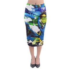 Avocado 2 Midi Pencil Skirt by bestdesignintheworld