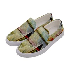 Hidden Strings Of Purity 6 Women s Canvas Slip Ons by bestdesignintheworld