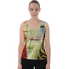 Hidden Strings Of Purity 6 Velvet Tank Top