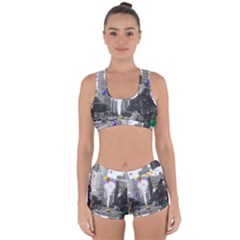 Downtown Dream Racerback Boyleg Bikini Set by Valentinaart