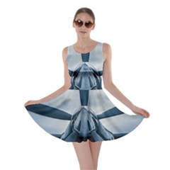 Propeller - Sky Challenger Skater Dress by FunnyCow