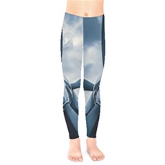 Propeller - Sky Challenger Kids  Legging by FunnyCow