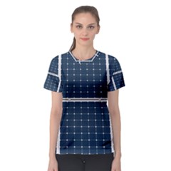 Solar Power Panel Women s Sport Mesh Tee