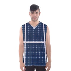 Solar Power Panel Men s Basketball Tank Top by FunnyCow