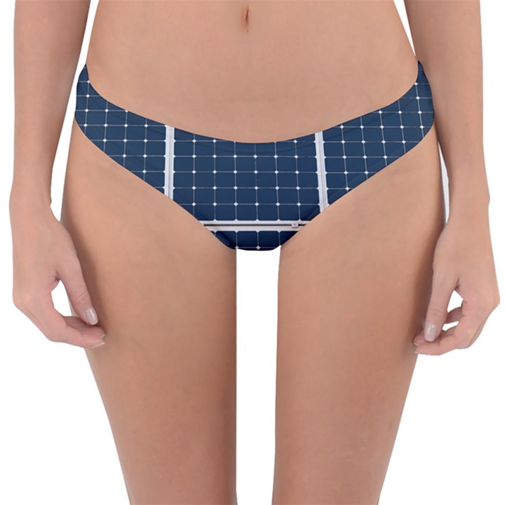 Solar Power Panel Reversible Hipster Bikini Bottoms