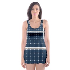 Solar Power Panel Skater Dress Swimsuit by FunnyCow