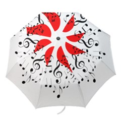 Singing Heart Folding Umbrellas by FunnyCow