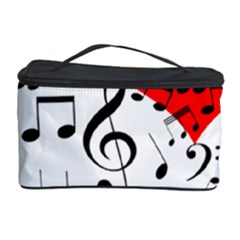 Singing Heart Cosmetic Storage Case by FunnyCow