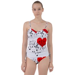 Singing Heart Sweetheart Tankini Set by FunnyCow