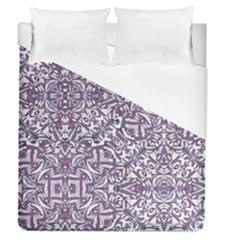 Colorful Intricate Tribal Pattern Duvet Cover (queen Size) by dflcprints