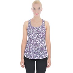 Colorful Intricate Tribal Pattern Piece Up Tank Top by dflcprints