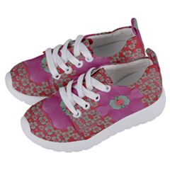 Fantasy Flowers In Everything That Is Around Us In A Free Environment Kids  Lightweight Sports Shoes by pepitasart