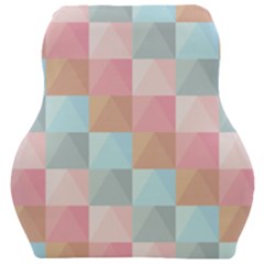 Abstract Pattern Background Pastel Car Seat Velour Cushion  by Nexatart