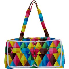 Background Colorful Abstract Multi Function Bag	