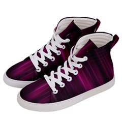 Theater Cinema Curtain Stripes Men s Hi-top Skate Sneakers by Nexatart