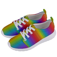 Background Colorful Abstract Women s Lightweight Sports Shoes