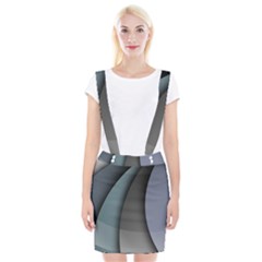 Abstract Background Abstraction Braces Suspender Skirt by Nexatart